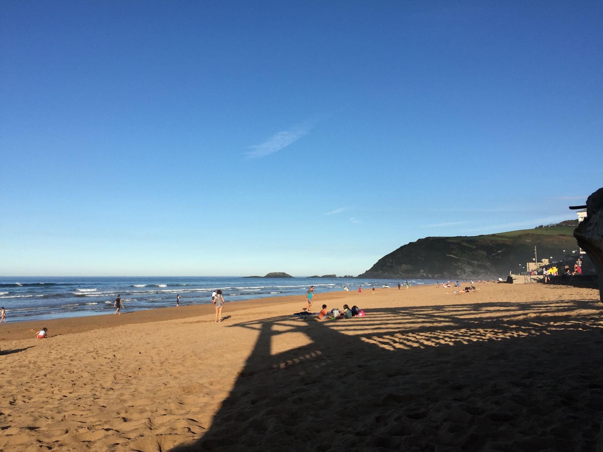 Strand von Rarautz, Baskenland