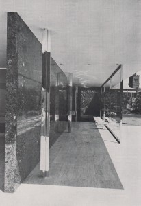 Barcelona, Weltausstellung 1929, Deutscher Pavillon (Mies van der Rohe)