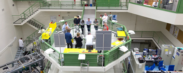 Der inhärent sichere Mainzer TRIGA-Reaktor ist einer der drei letzten Forschungsreaktoren in ganz Deutschland. <small>(Foto: Peter Pulkowski)</small> Der inhärent sichere Mainzer TRIGA-Reaktor ist einer der drei letzten Forschungsreaktoren in ganz Deutschland. <small>(Foto: Peter Pulkowski)</small>