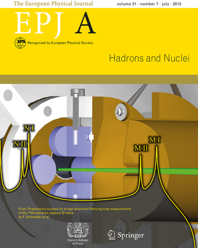 Cover of EPJ A