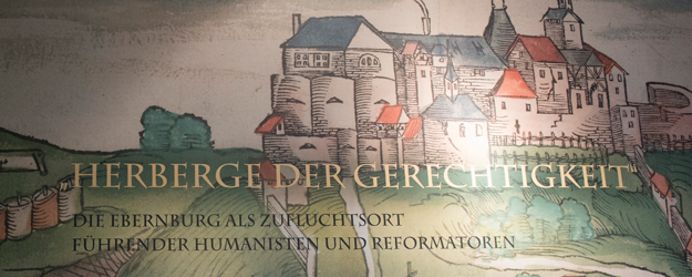 Franz von Sickingen wurde im März 1481 auf Burg Ebernburg, dem Stammsitz seiner Familie, geboren. Bereits im 16. Jahrhundert erhielt die Ebernburg den Beinamen 'Herberge der Gerechtigkeit'. <small>(Foto: Peter Pulkowski)</small> Franz von Sickingen wurde im März 1481 auf Burg Ebernburg, dem Stammsitz seiner Familie, geboren. Bereits im 16. Jahrhundert erhielt die Ebernburg den Beinamen 'Herberge der Gerechtigkeit'. <small>(Foto: Peter Pulkowski)</small>