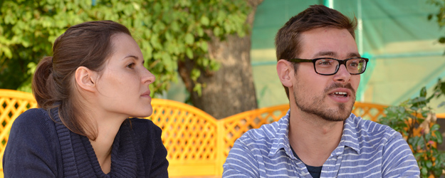 Als Chefredakteure waren Jenny Stern und David Ehl insbesondere mit der Organisation der Beiträge für das '360 Grad Mainz'-Portal betraut. (Foto: Uwe Feuerbach) Als Chefredakteure waren Jenny Stern und David Ehl insbesondere mit der Organisation der Beiträge für das '360 Grad Mainz'-Portal betraut. (Foto: Uwe Feuerbach)