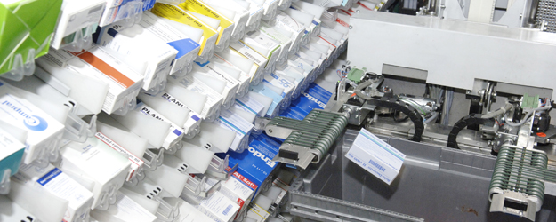 Robotsystem der Apotheke der Universitätsmedizin Mainz (Foto: Peter Pulkowski) Robotsystem der Apotheke der Universitätsmedizin Mainz (Foto: Peter Pulkowski)