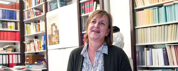 Petra Plättner leitet die Presse- und Öffentlichkeitsarbeit der Akademie der Wissenschaften und der Literatur Mainz. (Foto: Peter Pulkowski) Petra Plättner leitet die Presse- und Öffentlichkeitsarbeit der Akademie der Wissenschaften und der Literatur Mainz. (Foto: Peter Pulkowski)