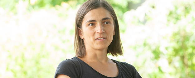 Insbesondere auf der lokalen Ebene möchte Dr. Franziska Teubler vom Institut für Physik der Atmosphäre das Thema Klimawandel stärker in den Fokus rücken. (Foto: Peter Pulkowski) Insbesondere auf der lokalen Ebene möchte Dr. Franziska Teubler vom Institut für Physik der Atmosphäre das Thema Klimawandel stärker in den Fokus rücken. (Foto: Peter Pulkowski)