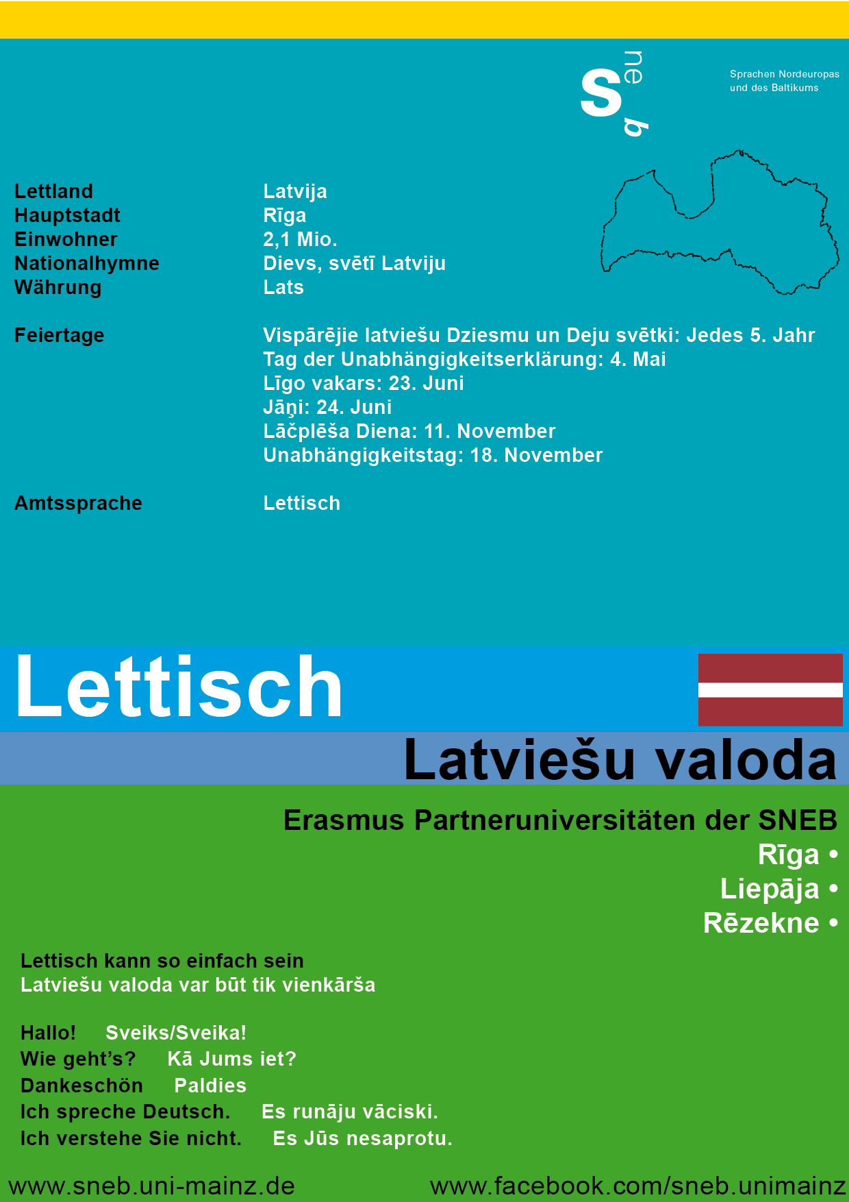 Tafel Lettland