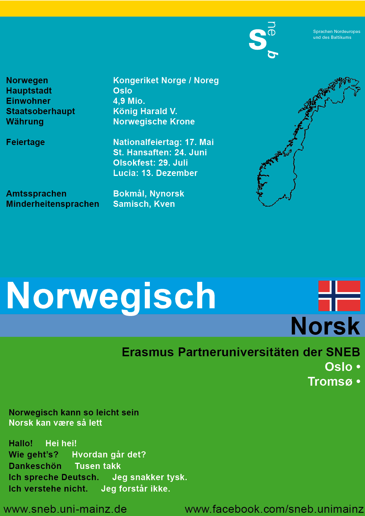 Tafel Norwegen