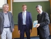 Prof. Porzelt, Dr. Schimmel und Prof. Simon (v.l.n.r.)