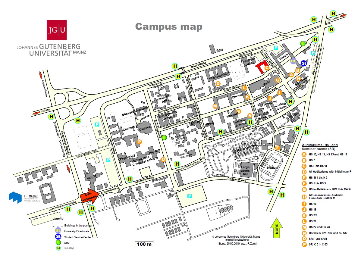 JGU Campusplan