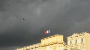 Weltuntergangsstimmung in Montpellier.