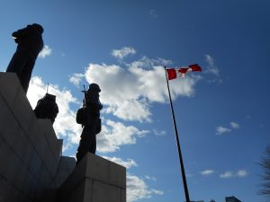 Mahnmal für den Frieden in Ottawa. 