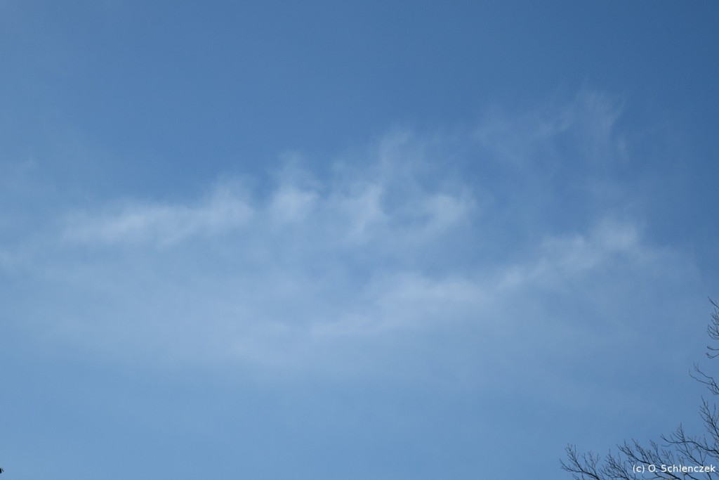 Brechende Kelvin-Helmholtz-Wellen? BIld: O. Schlenczek.