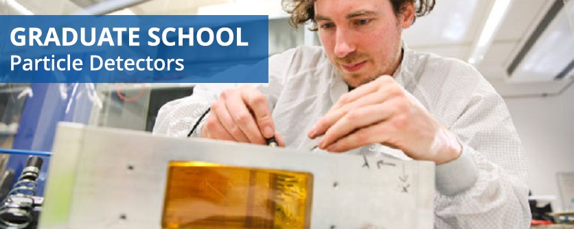The DFG funds the new Graduate School PARTICLE DETECTORS FOR FUTURE EXPERIMENTS – FROM CONCEPT TO OPERATION (Photo: Torsten Zimmermann)