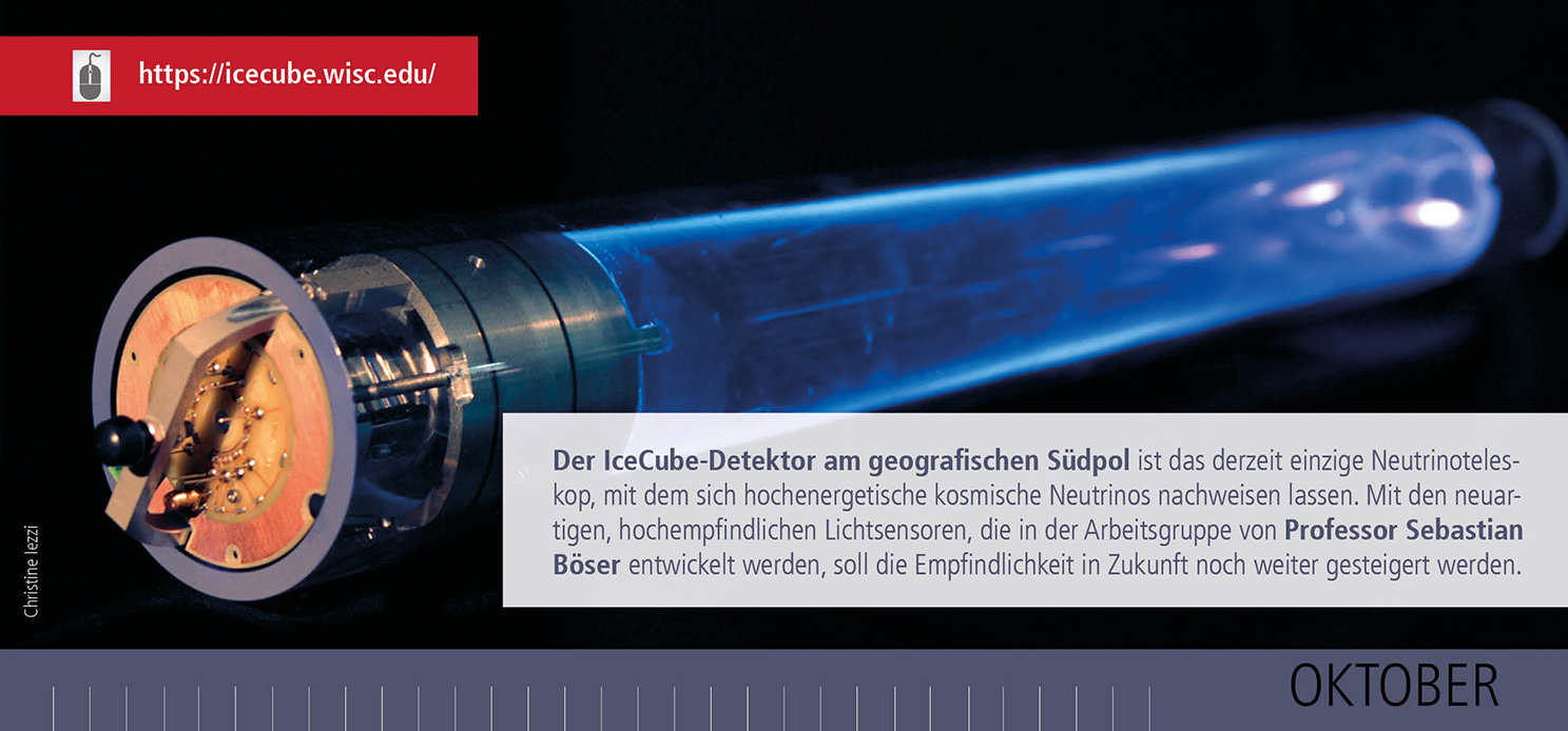 Link zur Webseite der IceCube Kollaboration