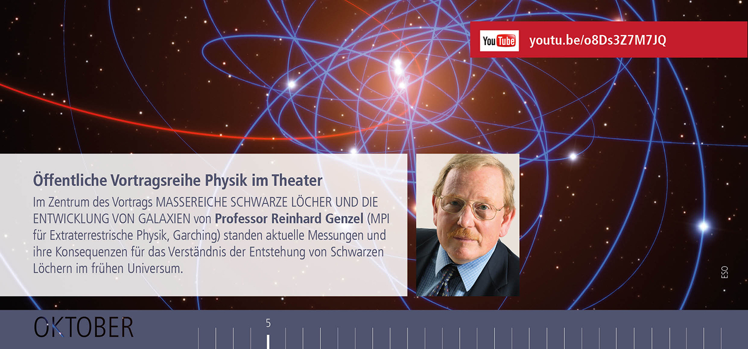 Link zum Video Vortrag Reinhard Genzel