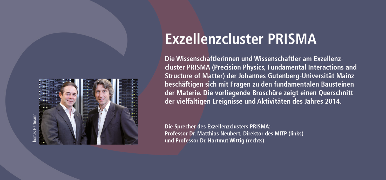 Booklet PRISMA Highlights 2014 - Vorwort