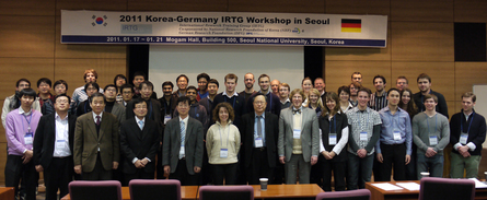 Korea-Germany IRTG Meeting 2011 in Seoul