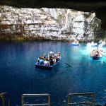 Bootstour in der Melissani-Höhle