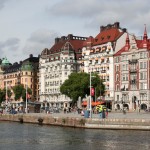 Schweden, Fassaden Strandvaegen - Stockholm
