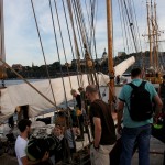 Schweden, Beladen des Schiffs
