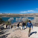 Wanderung zum Petrified Forest