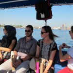 Fahrt über den Dubai Creek