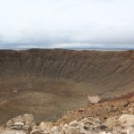 Barringer Crater mit einem Durchmesser von 1200 m (© Timo Willershäuser)