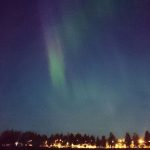 Nordlich in Luleå, Schweden