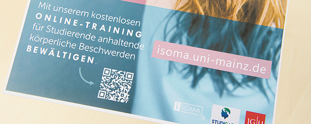 Das Onlinetraining iSOMA richtet sich speziell an Studierende, die unter anhaltenden und belastenden körperlichen Beschwerden leiden. (Foto: Peter Pulkowski)