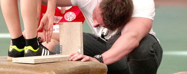 Mithilfe eines Sportmotoriktests zu Beginn und am Ende der insgesamt viertägigen Sportveranstaltung erhoben die Studierenden zudem Daten zur quantitativen Überprüfung des Programms. (Foto: Stefan F. Sämmer)