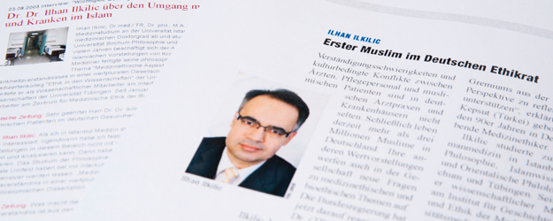 Seine Berufung in den Deutschen Ethikrat im April 2012 hat in deutschen wie türkischen Medien für großes Aufsehen gesorgt. (Foto: Peter Pulkowski)