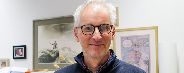 Gerhard Lauer, Professor für Buchwissenschaft an der JGU (Foto: Stefan F. Sämmer)
