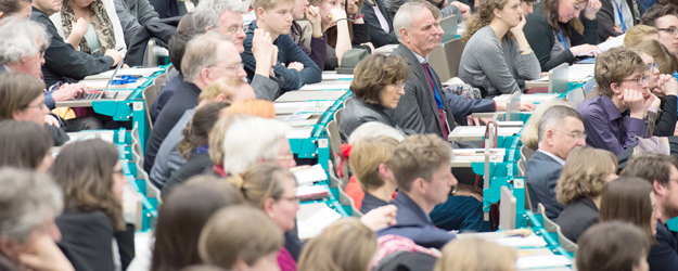 Noch bis zum 28. März 2015 bietet der 33. Deutsche Kunsthistorikertag an der Johannes Gutenberg-Universität Mainz ein vielfältiges Programm zum Thema 'Der Wert der Kunst'. <small>(Foto: Peter Pulkowski)</small>