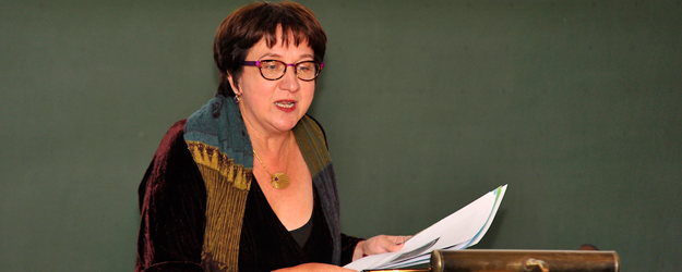 Prof. Dr. Christine Walde vom Seminar für Klassische Philologie der JGU (Foto: Uwe Feuerbach)