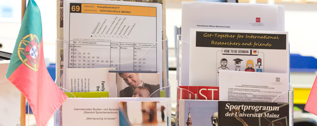 Das Welcome Center bündelt die Informationen für ausländische Studierende und Wissenschaftler. <small>(Foto: Peter Pulkowski)</small>