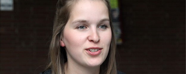 Carolin Steck koordiniert seit Anfang 2015 das Kulturkursprogramm von Campus Mainz e.V. <small>(Foto: Stefan F. Sämmer)</small>