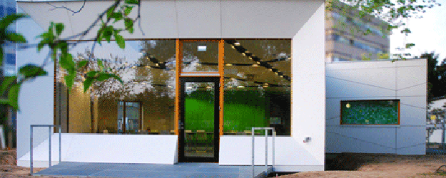 Nicht mal zwei Jahre alt ist die Grüne Schule im Botanischen Garten der Johannes Gutenberg-Universität Mainz (JGU). (Foto: Michael Eckert)