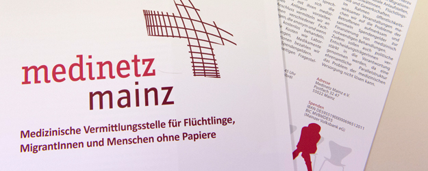 Medinetz Mainz e.V. ist eine medizinische Vermittlungsstelle für Flüchtlinge, Migrantinnen und Migranten und Menschen ohne Papiere. (Foto: Peter Pulkowski)