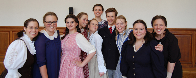 Im Juni führt der Verein Musical Inc. das Broadway-Erfolgsmusical "Frühlings Erwachen – Ein neues Musical" auf dem Campus der JGU auf. (Foto: Lisa Wickert)