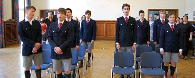 In den vergangenen Jahren hat Musical Inc. viele erfolgreiche Musical-Produktionen auf dem Campus der JGU aufgeführt, zuletzt "Pinkelstadt", "RENT" und "3 Musketiere". (Foto: Lisa Wickert)