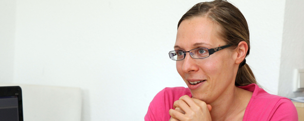 Mareike Hachemer ist seit 2007 bei Musical Inc. dabei und heute Vorstandsvorsitzende des Vereins. (Foto: Stefan F. Sämmer)