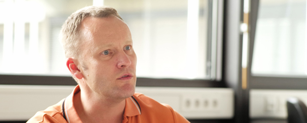 Prof. Dr. Bertil Schmidt ist geschäftsführender Leiter des Instituts für Informatik an der Johannes Gutenberg-Universität Mainz. (Foto: Stefan F. Sämmer)