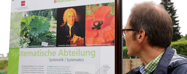 Die Systematische Abteilung ist das Herzstück des Botanischen Gartens. (Foto: Stefan F. Sämmer)