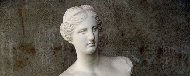 Das Original der Aphrodite, der sogenannten Venus von Milo, stammt aus dem späten 2. Jahrhundert vor Christi. Der 100 Gulden teure Abguss war Teil der ersten Bestellung des Mainzer Vereins für plastische Kunst. <small>(Foto: Stefan F. Sämmer)</small>