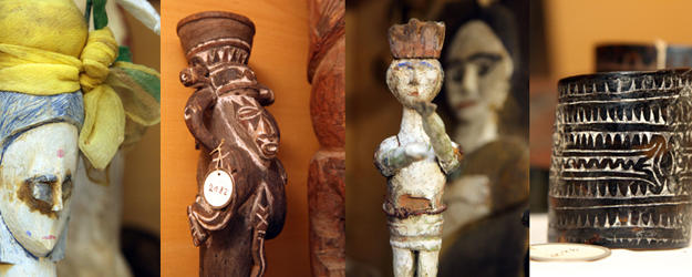 About 3,200 items rest in the three large rooms and the angular passages connecting them. (photo: Stefan F. Sämmer)