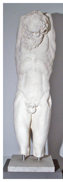 Hängender Marsyas, römischer Marmorkopie, München, Glyptothek, Abguss Mainz (Foto: Angelika Schurzig)